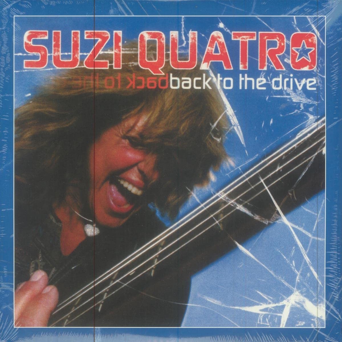 Suzi Quatro - Back To The Drive (Transparetnt Blue And White Vinyl)