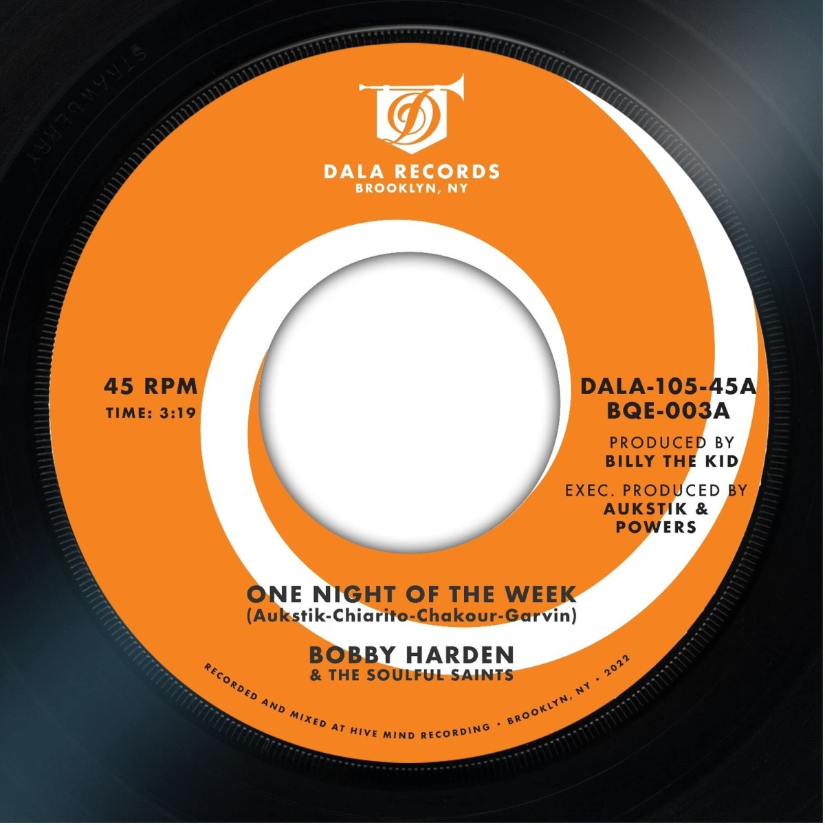 Bobby Harden & The Soulful Saints - One Night Of The Week / Raise Your Mind