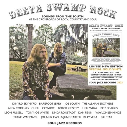 Various Artists - Delta Swamp Rock – Sounds From The South: At The Crossroads Of Rock, Country And Soul (Gold Vinyl)