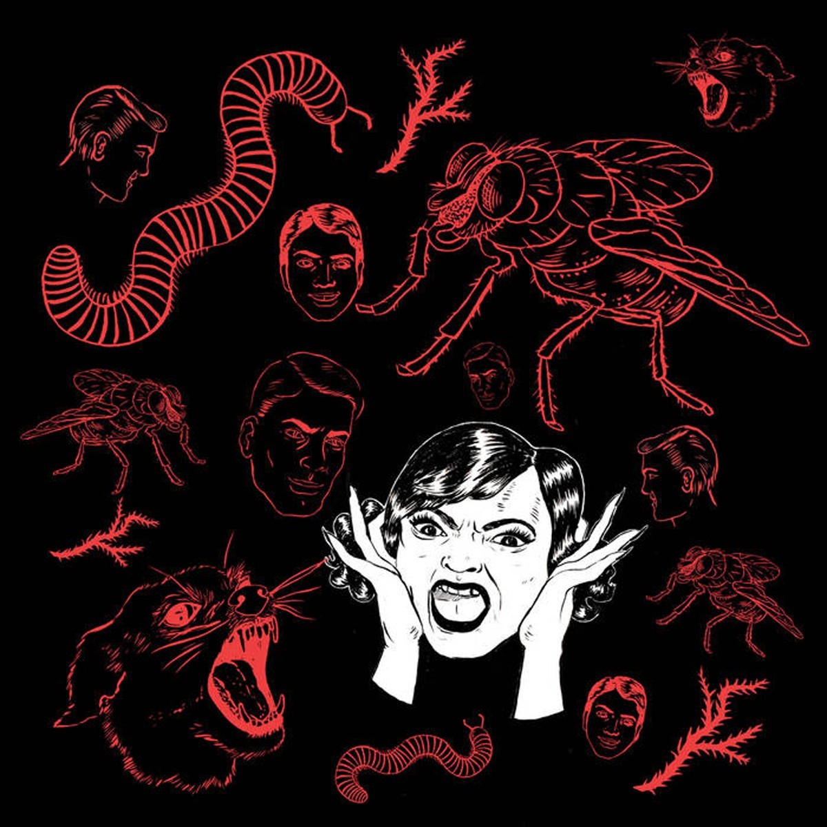 Bush Tetras - They Live In My Head (Red Vinyl)