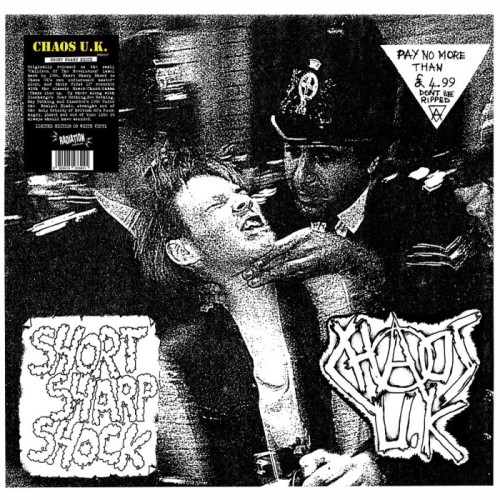 Chaos UK - Short Sharp Shock (White Vinyl)