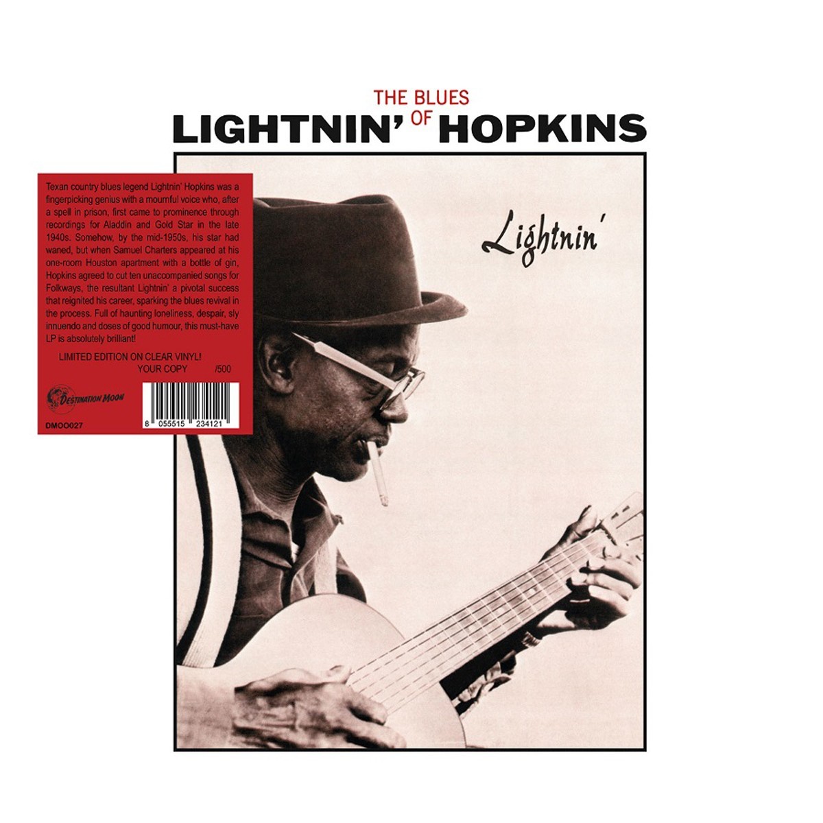 Lightnin' Hopkins - Lightnin (The Blues Of Lightnin' Hopkins) (Clear Vinyl)