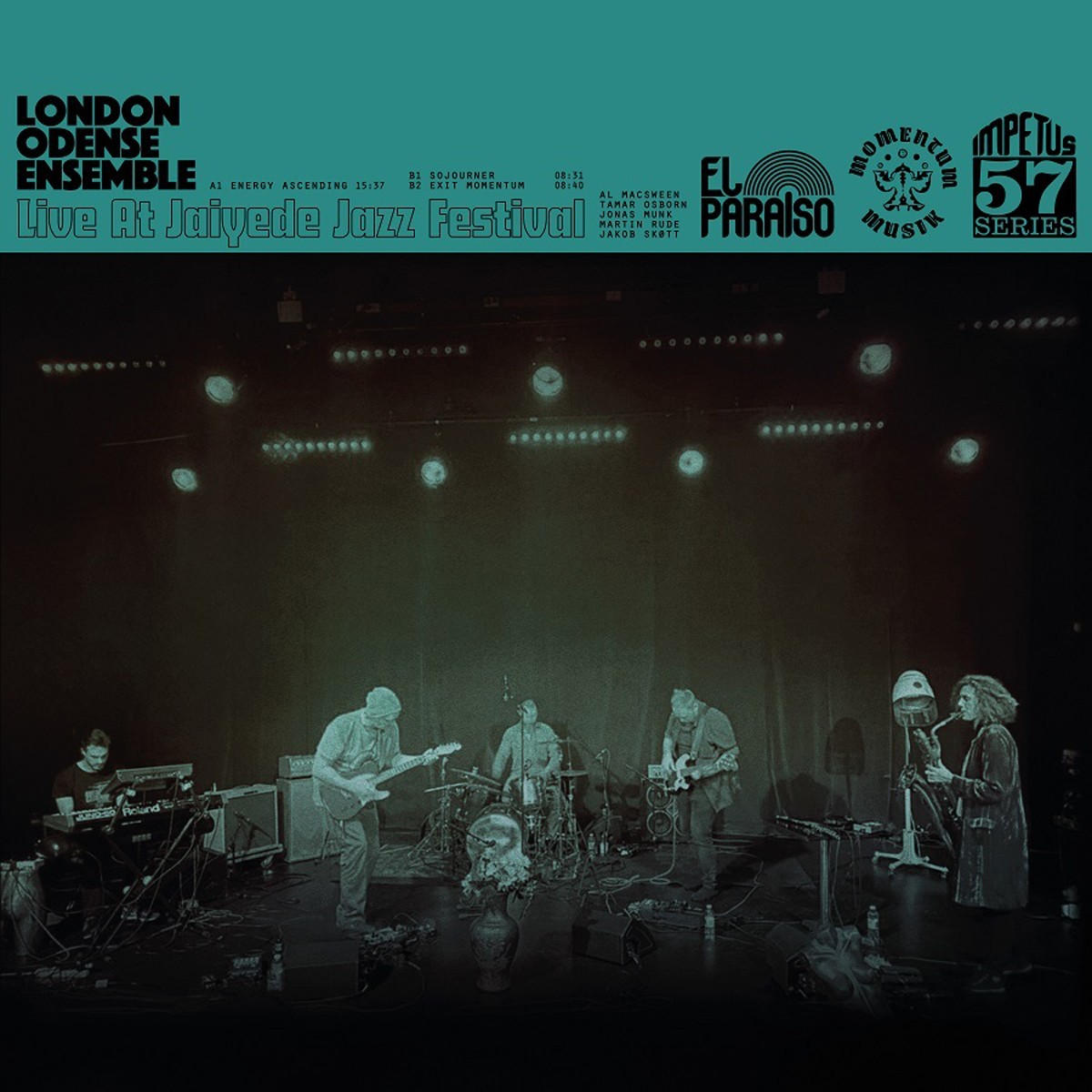 London Odense Ensemble - Live At Jaiyede Jazz Festival (Transparent Ochre Vinyl)