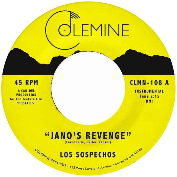 Los Sospechos - Jano's Revenge / Mirror Doo (Cactus Green Vinyl)