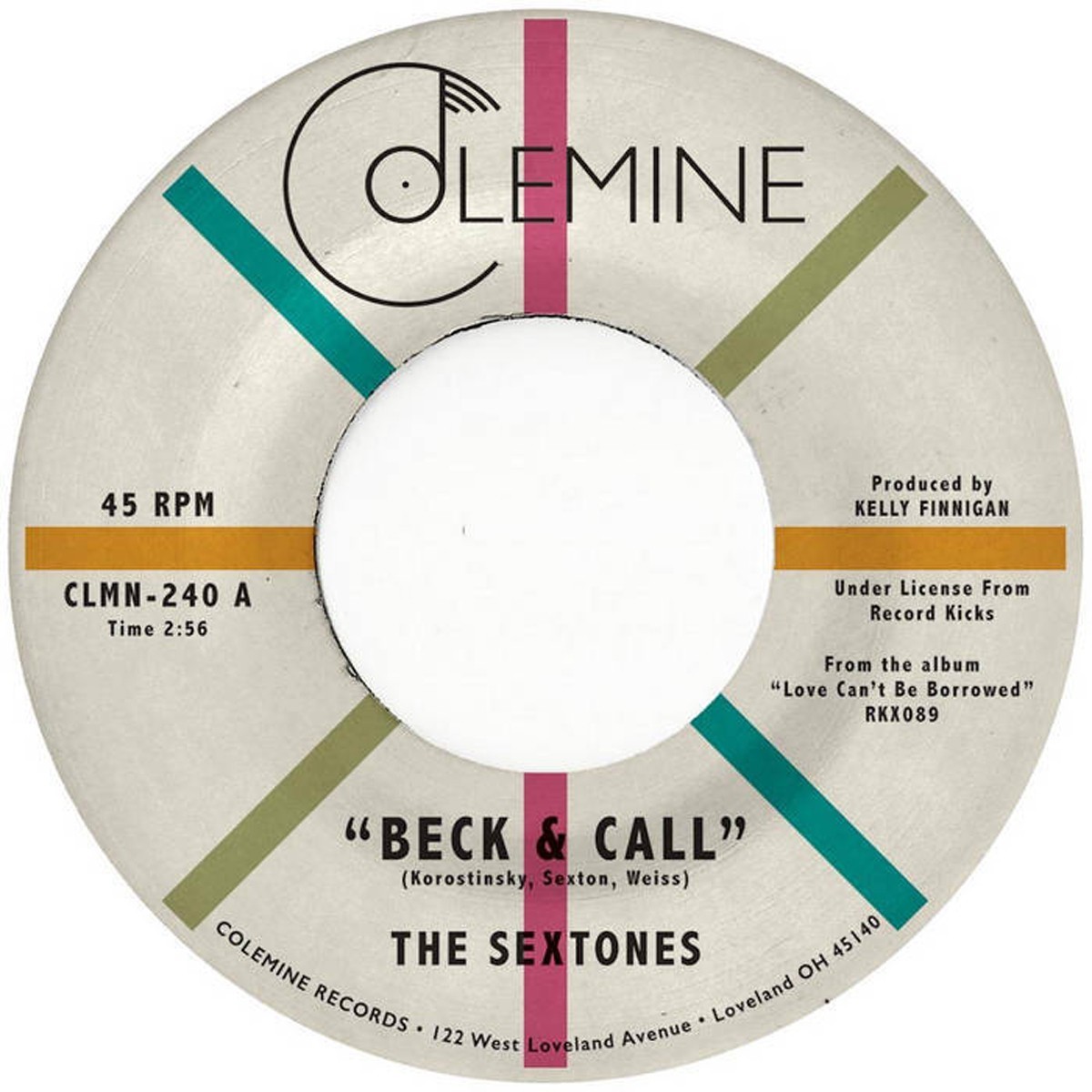 The Sextones - Beck & Call / Daydreaming (Opaque Pink)