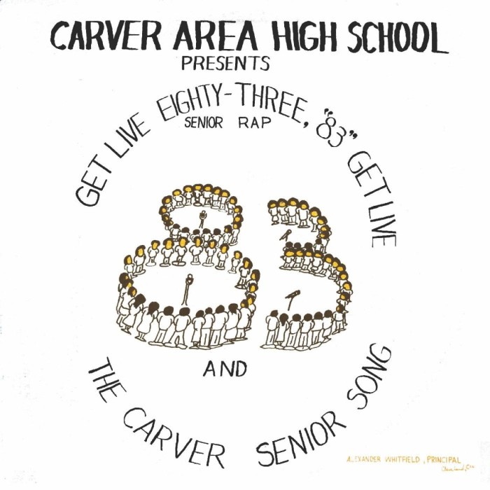 The Carver Area High School Seniors - Get Live ’83 (The Senior Rap)