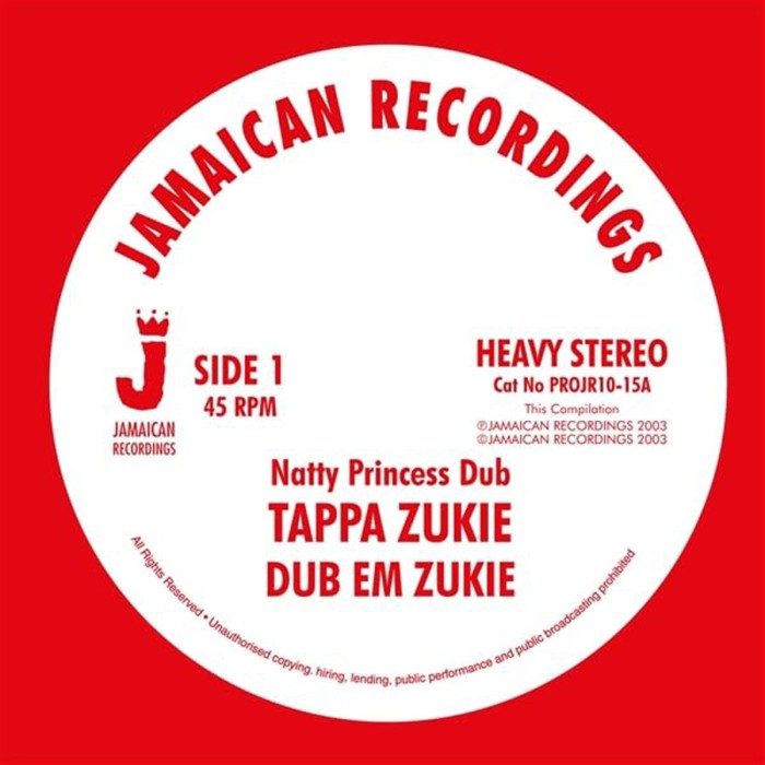 Tapper Zukie - Natty Princess Dub / Rock You Rock / Dub Hypocrites