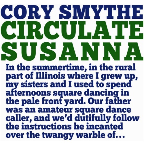 Cory Smythe - Circulate Susanna