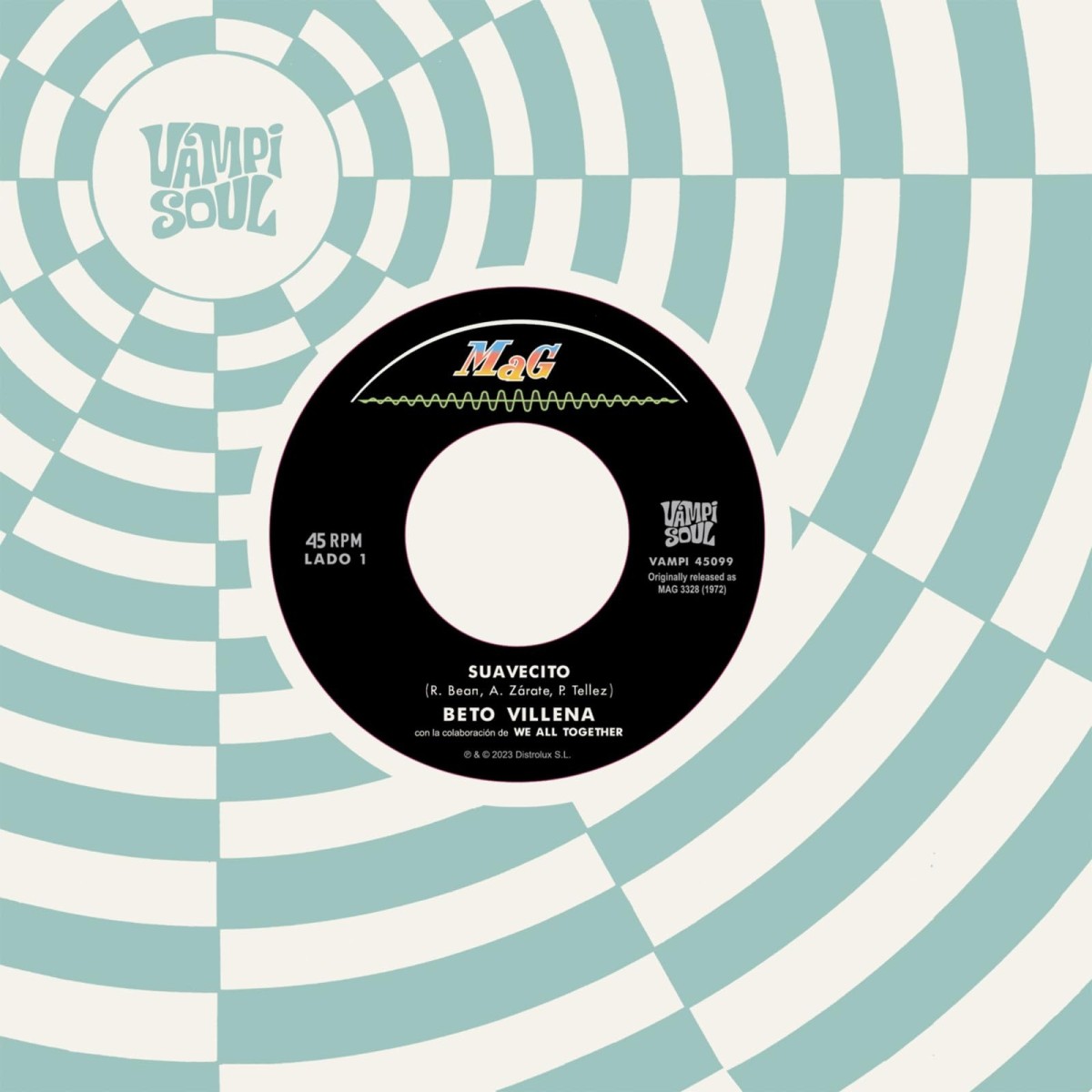 Beto Villena With We All Together - Black Sugar - Suavecito/Viajecito