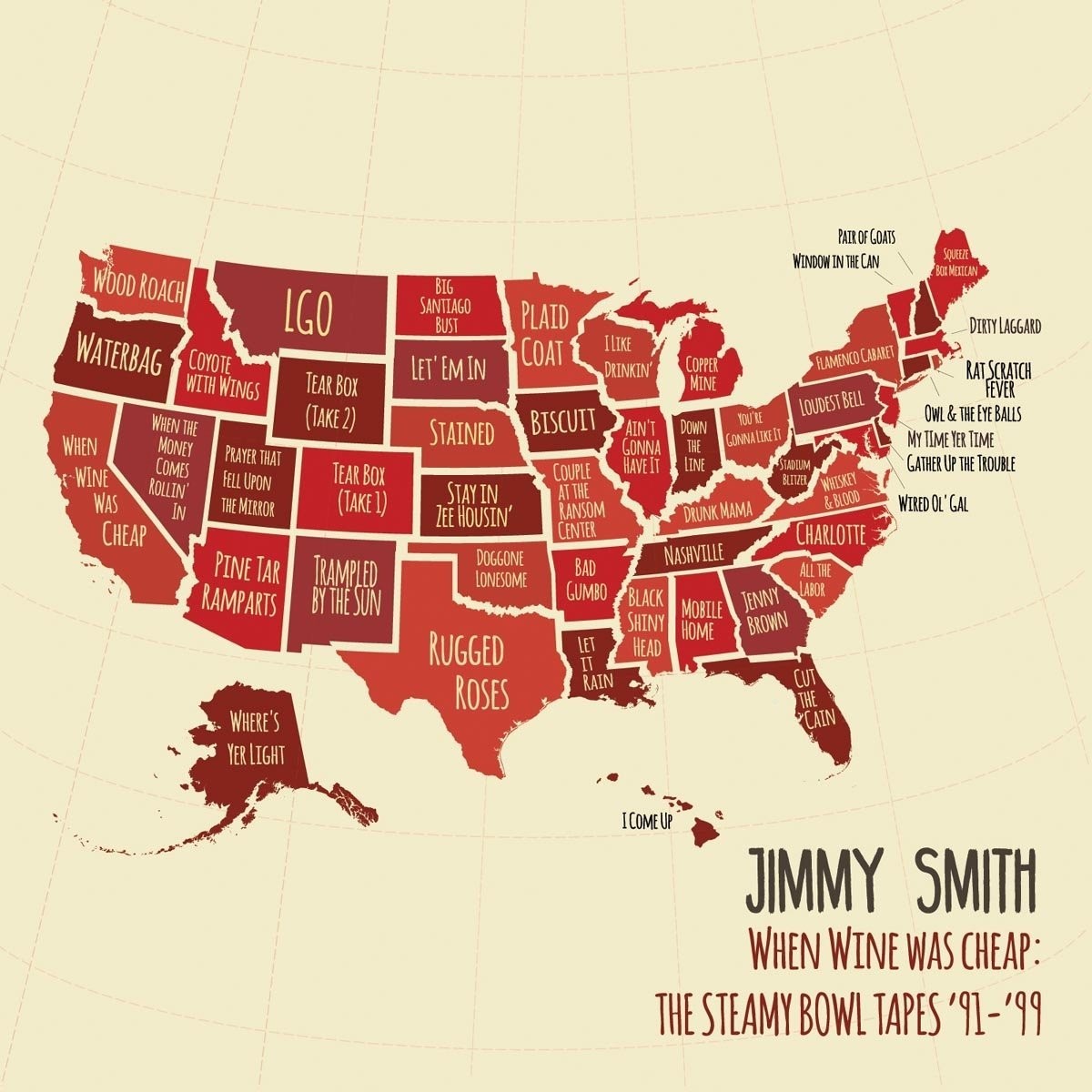 Jimmy Smith - When Wine Was Cheap: The Steamy Bowl Tapes 91-99