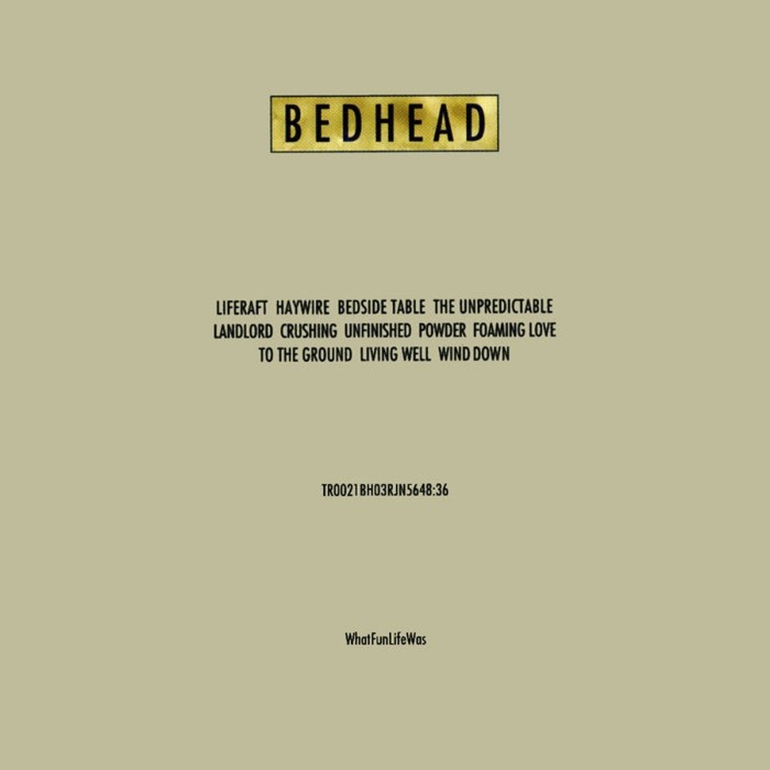 Bedhead - WhatFunLifeWas (Pink Vinyl)