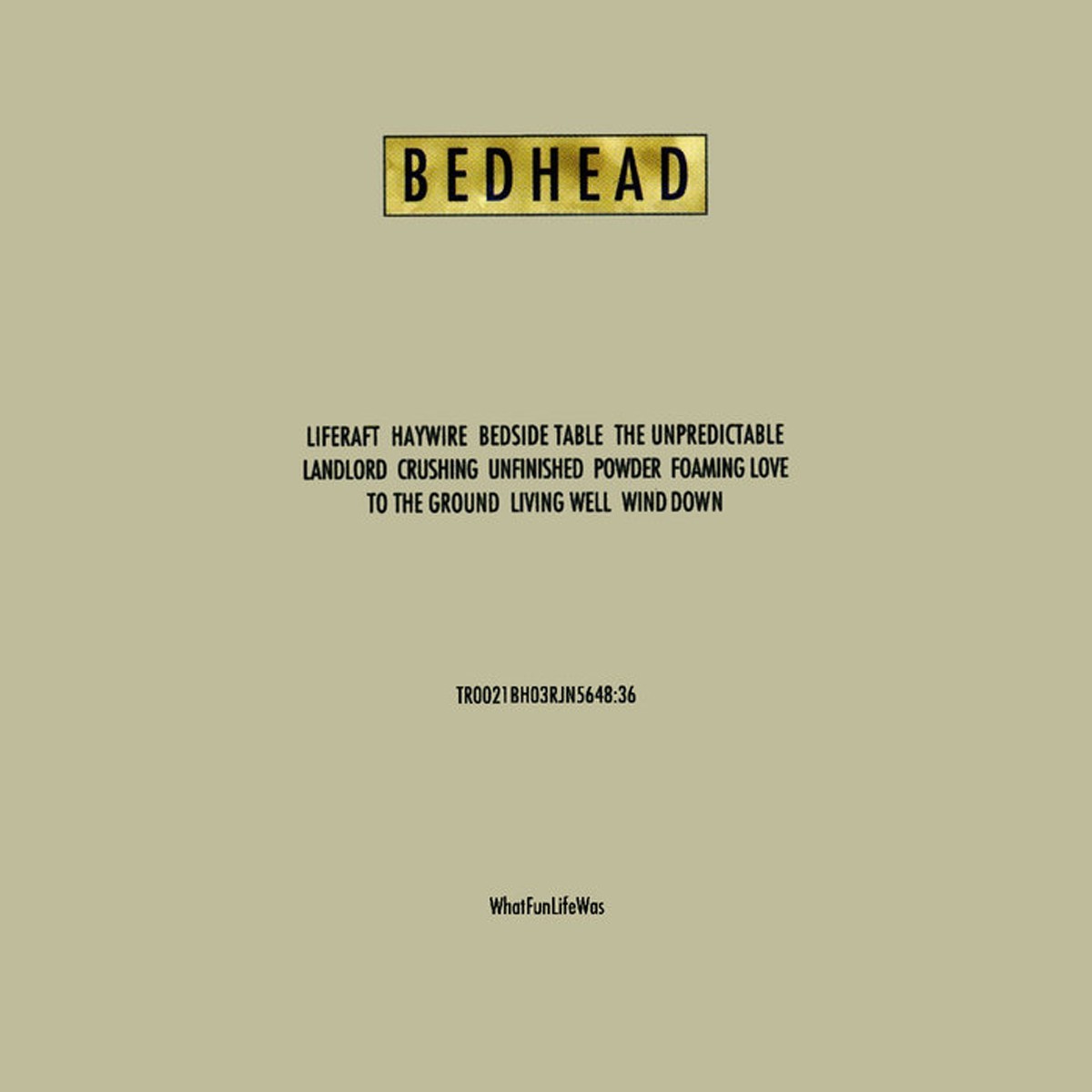 Bedhead - WhatFunLifeWas (Pink Vinyl)