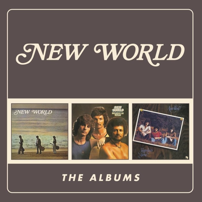 New World - Albums, The 3Cd Digipak Set