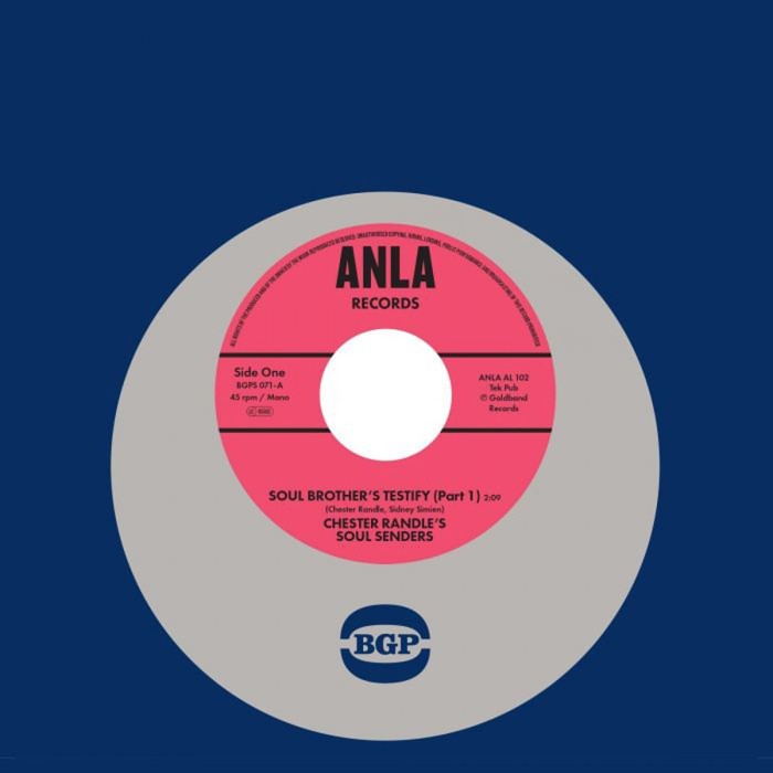 Chester Randle's Soul Sender's - Soul Brother's Testify (Part 1) / Soul Brother's Testify (Part 2)