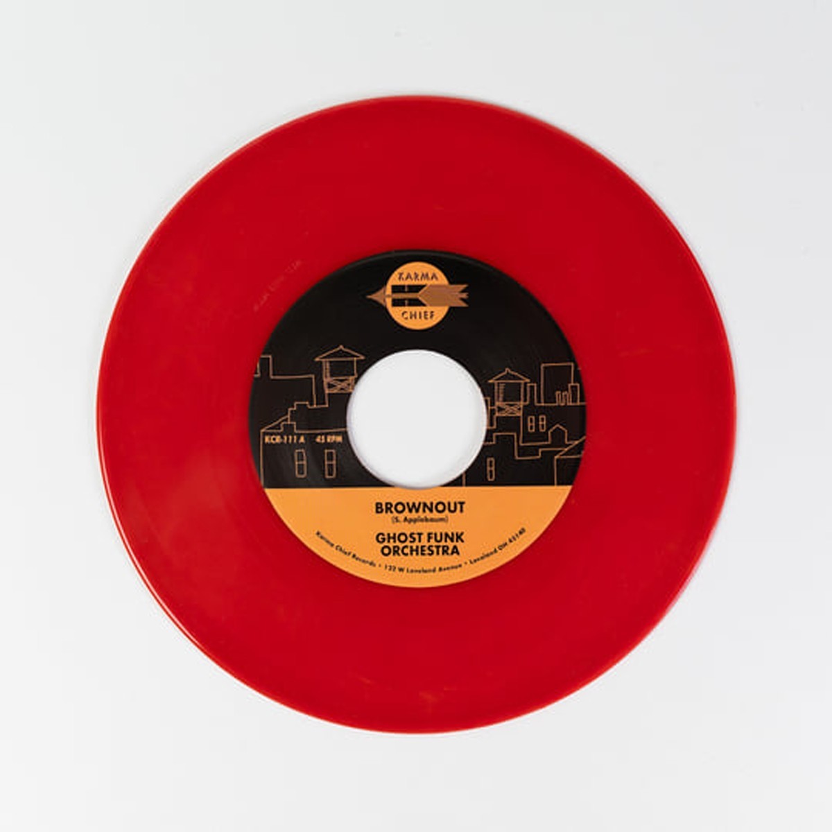 Ghost Funk Orchestra - Brownout/Boneyard Baile (Fire Red Vinyl)