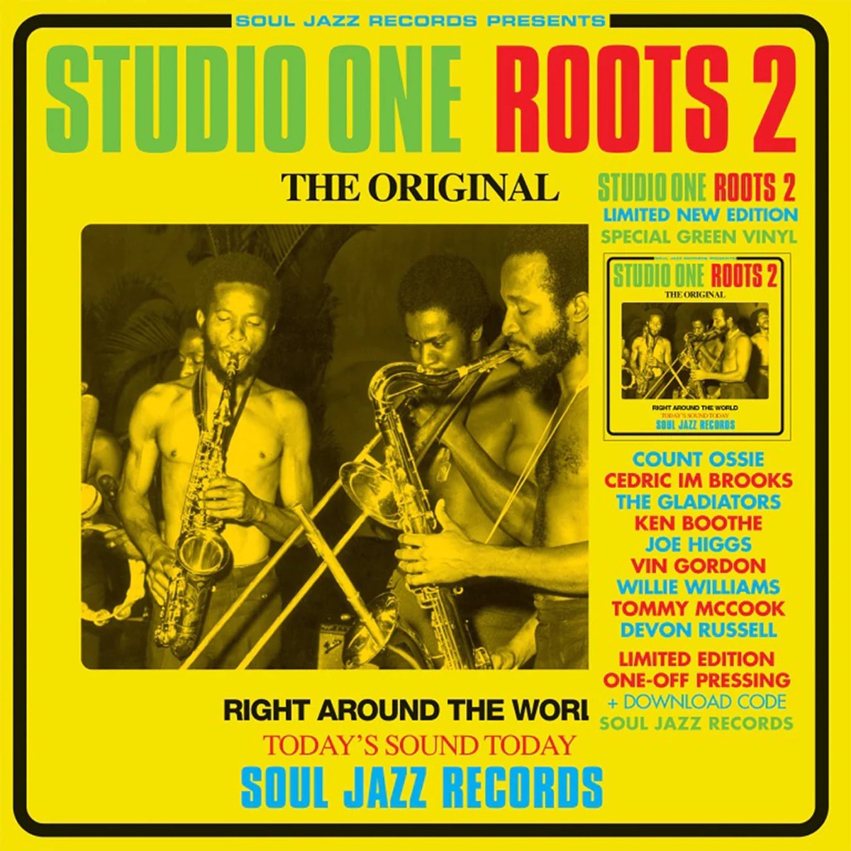 Various Artists - Studio One Roots 2 (Green Vinyl)