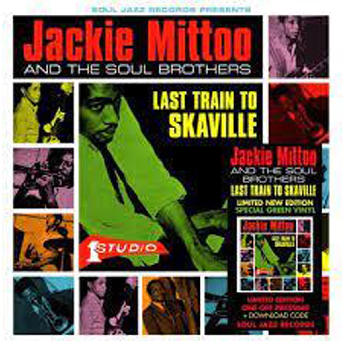 Jackie Mittoo & The Soul Brothers - Last Train To Skaville (Green Vinyl)