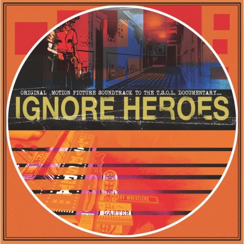 T.S.O.L. - Ignore Heroes: Original Motion Picture Soundtrack (Opaque Green W/ Blue Splatter)