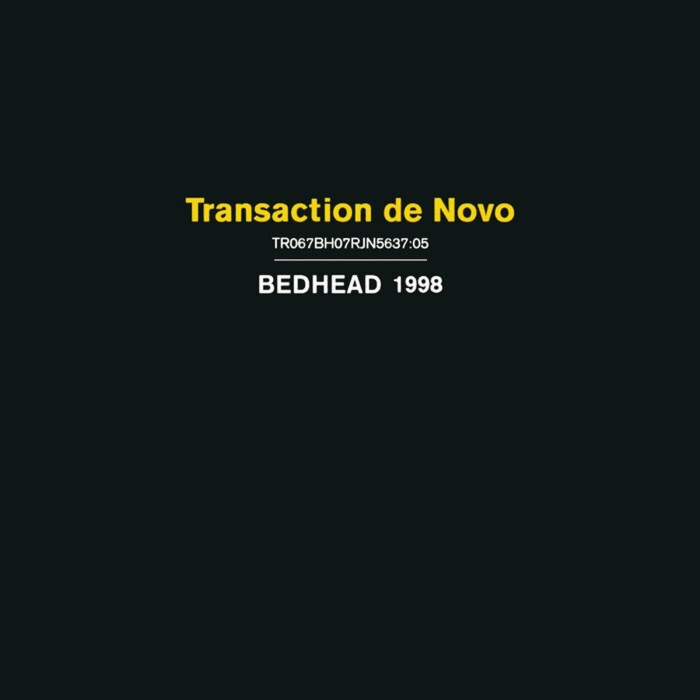 Bedhead - Transaction De Novo (Color Vinyl)