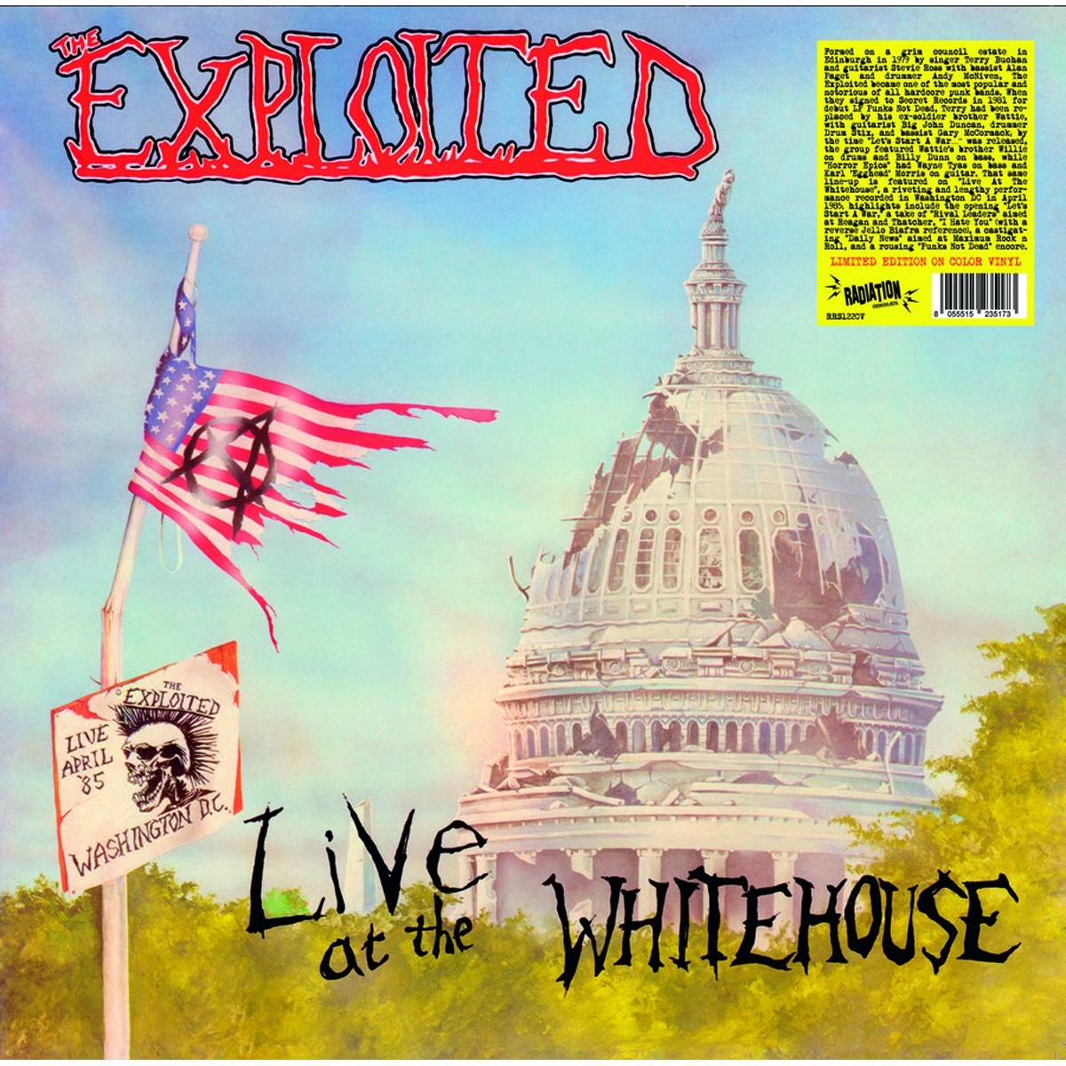 Exploited - Live At The Whitehouse (Orange Vinyl)